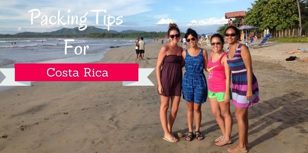 packing list for costa rica - all our packing tips so you know what to bring and can be prepared for your trip to costa rica. Covers both men and women and both dry and rainy seasons