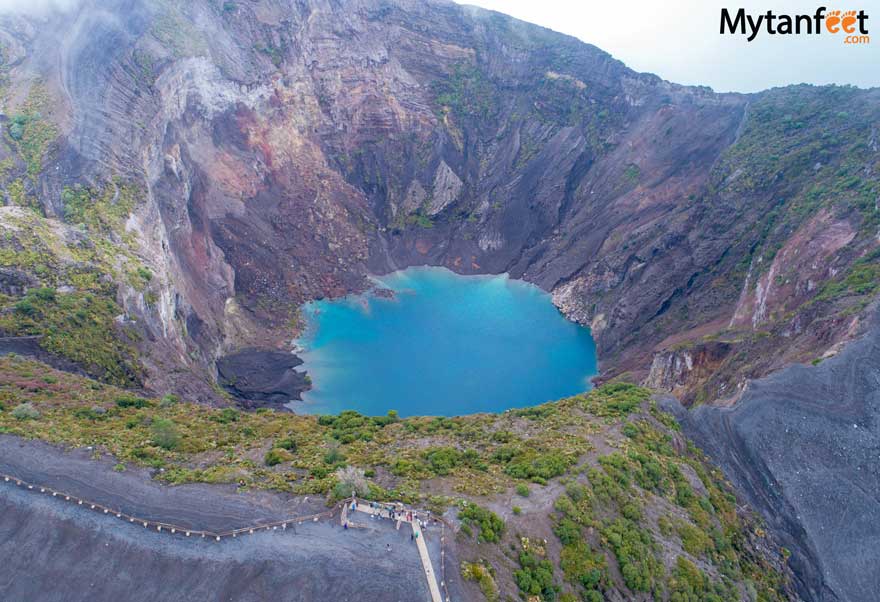 Irazu Volcano National Park main crater