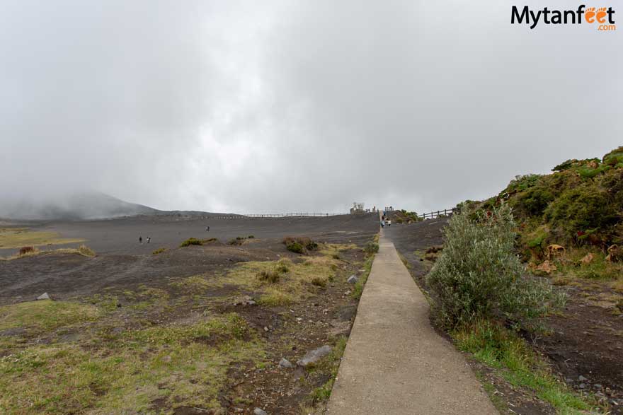 Irazu Volcano National Park trail