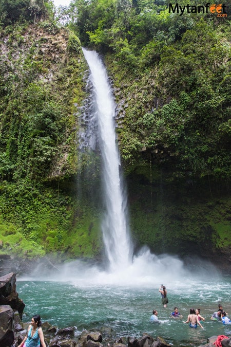 La Fortuna waterfall in Arenal