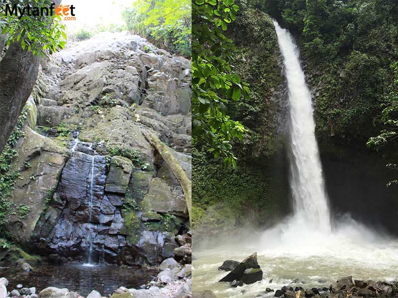 Rincon de la vieja waterfall and la fortuna waterfall
