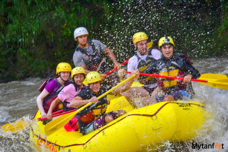 things to do in la fortuna and arenal - white water rafting