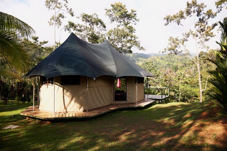 Manoas resort in Uvita - luxury tent to go glamping