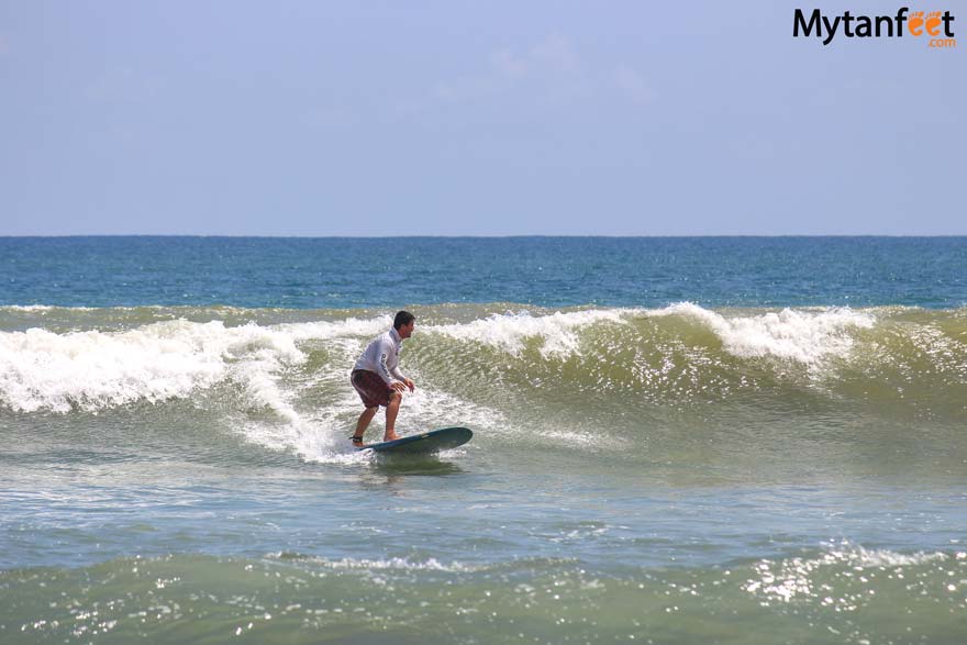 Things to do in Jaco surfing