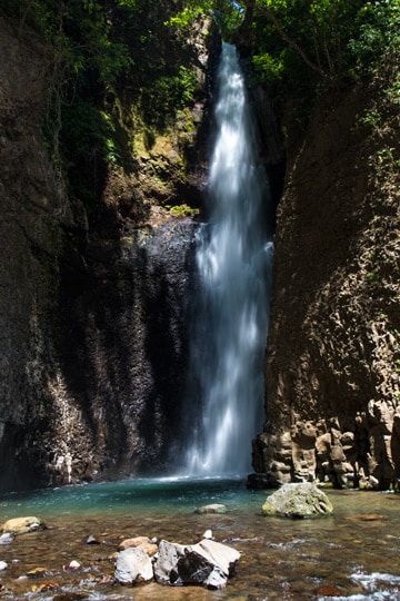 The 2nd Los Chorros waterfalls