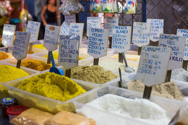 Heredia cultura tour - Heredia Market spices