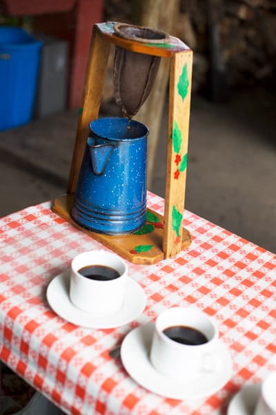 You Know youve been living in Costa Rica when you use a chorreador for coffee