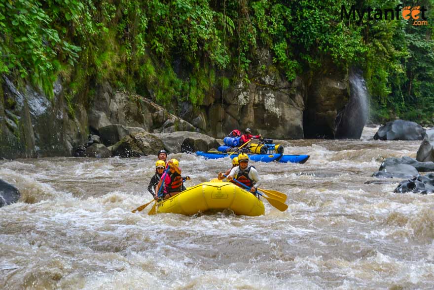 2 day white water rafting trip in Costa RIca - Rio Pacuare with RIos Tropicales: waterfall