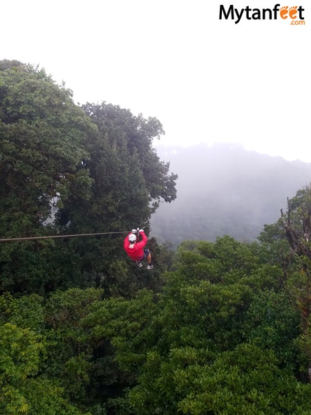 Sky adventures in Monteverde - sky trek zipline