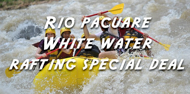 Costa Rica white water rafting Rio Pacuare discount