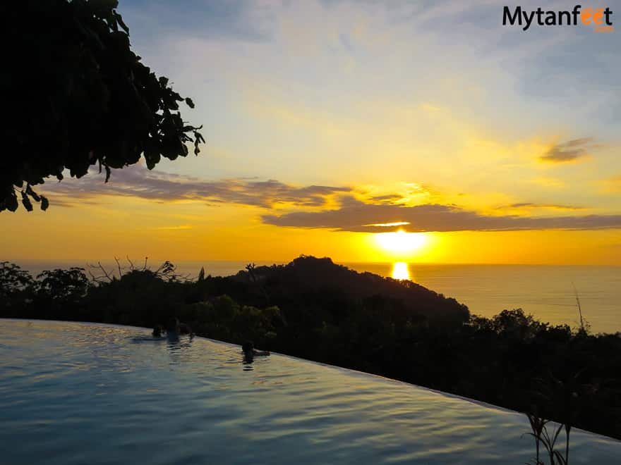 things to do in Manuel Antonio - watch sunset