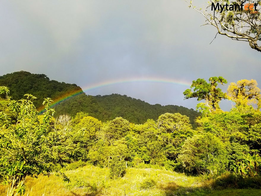 Monteverde travel tips - rainbows