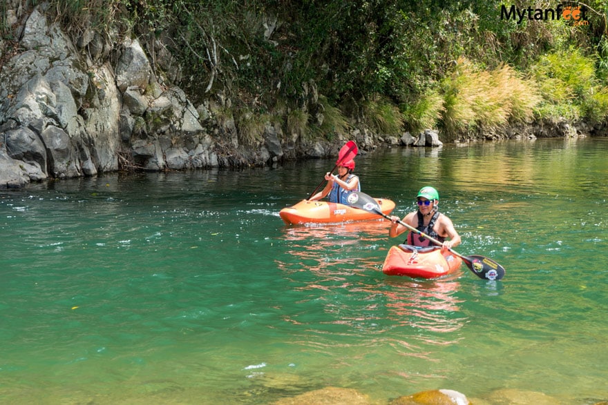 things to do in turrialba - river kayaking
