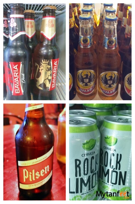 哥斯达黎加啤酒:帝国,皮尔森,巴伐利亚和Rock Ice