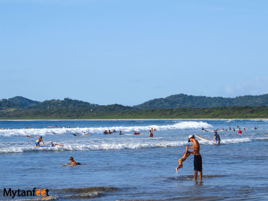 things to do in Costa Rica with kids - beach