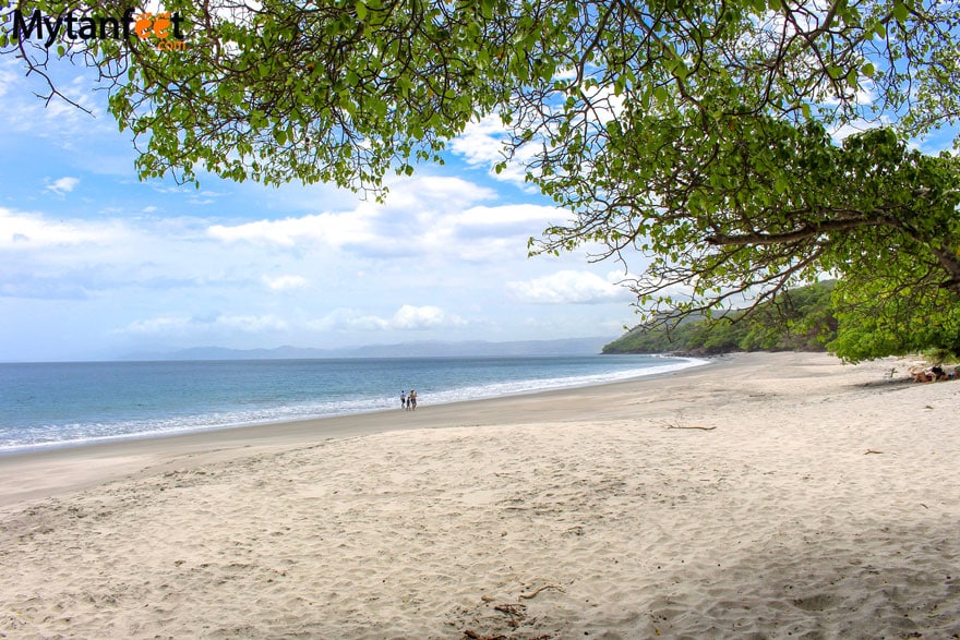 White sand beaches in Costa Rica - Playa Cabuyal