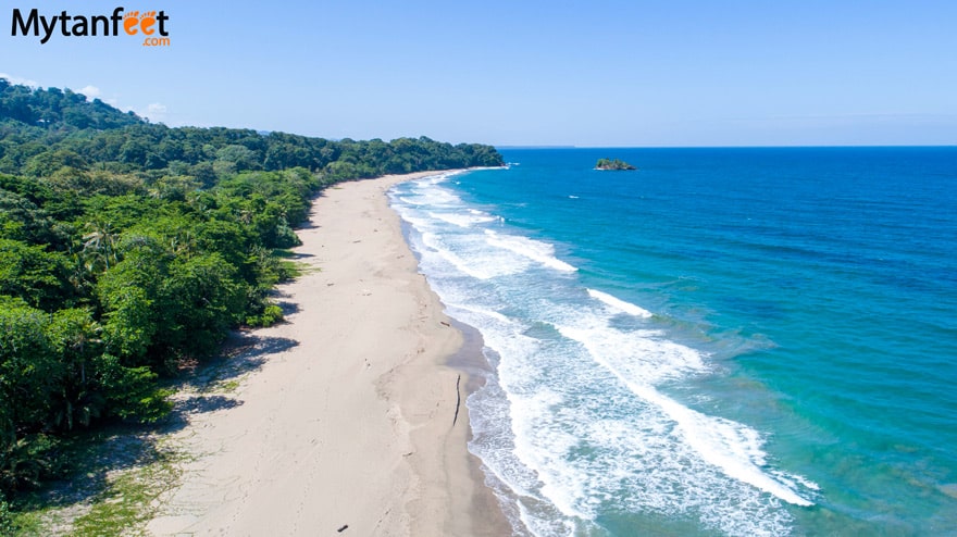 White sand beaches in Costa Rica - Playa Cocles