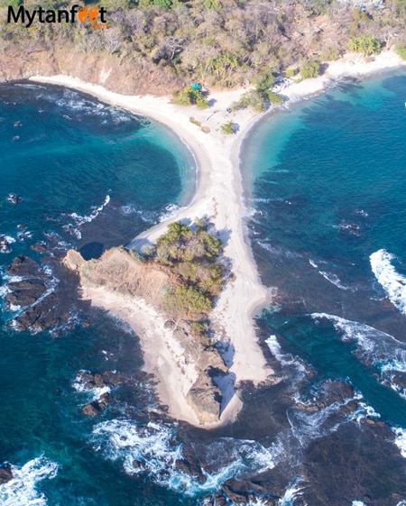 White sand beaches in Costa Rica - Playa San Juanillo