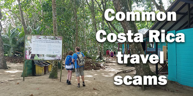 Costa Rica tourist scams featured