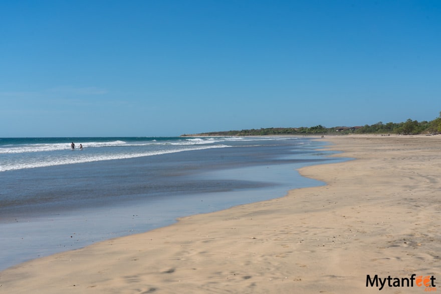 best beaches in guanacaste playa avellanas