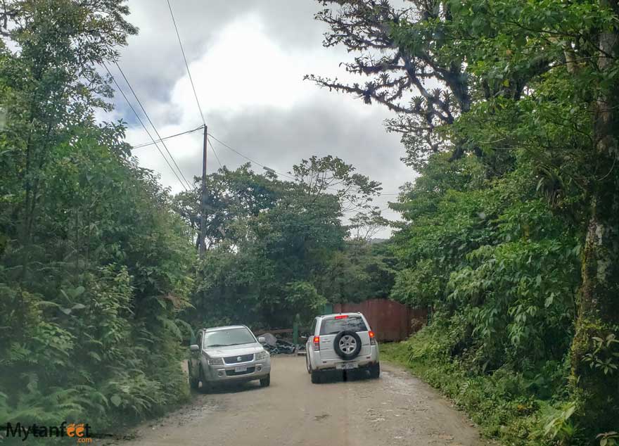 Monteverde road conditions
