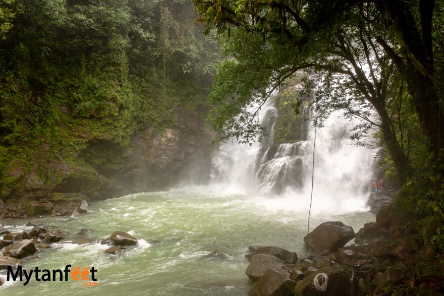 nauyaca waterfalls in August