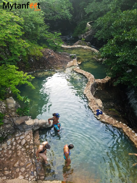 Hacienda Guachipelin hot springs