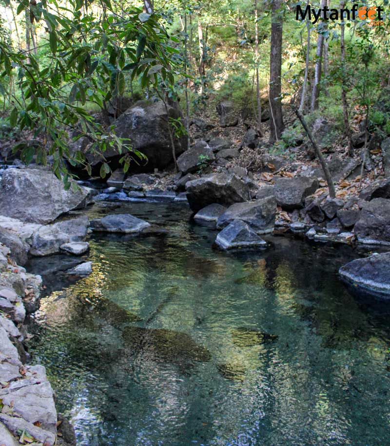 rio perdido hot springs - miravalles volcano