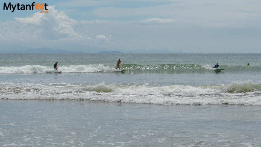 Playa Agujas Surfing