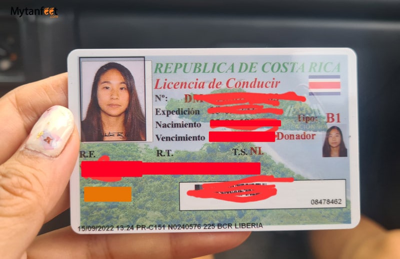 how to get a costa rican drivers license